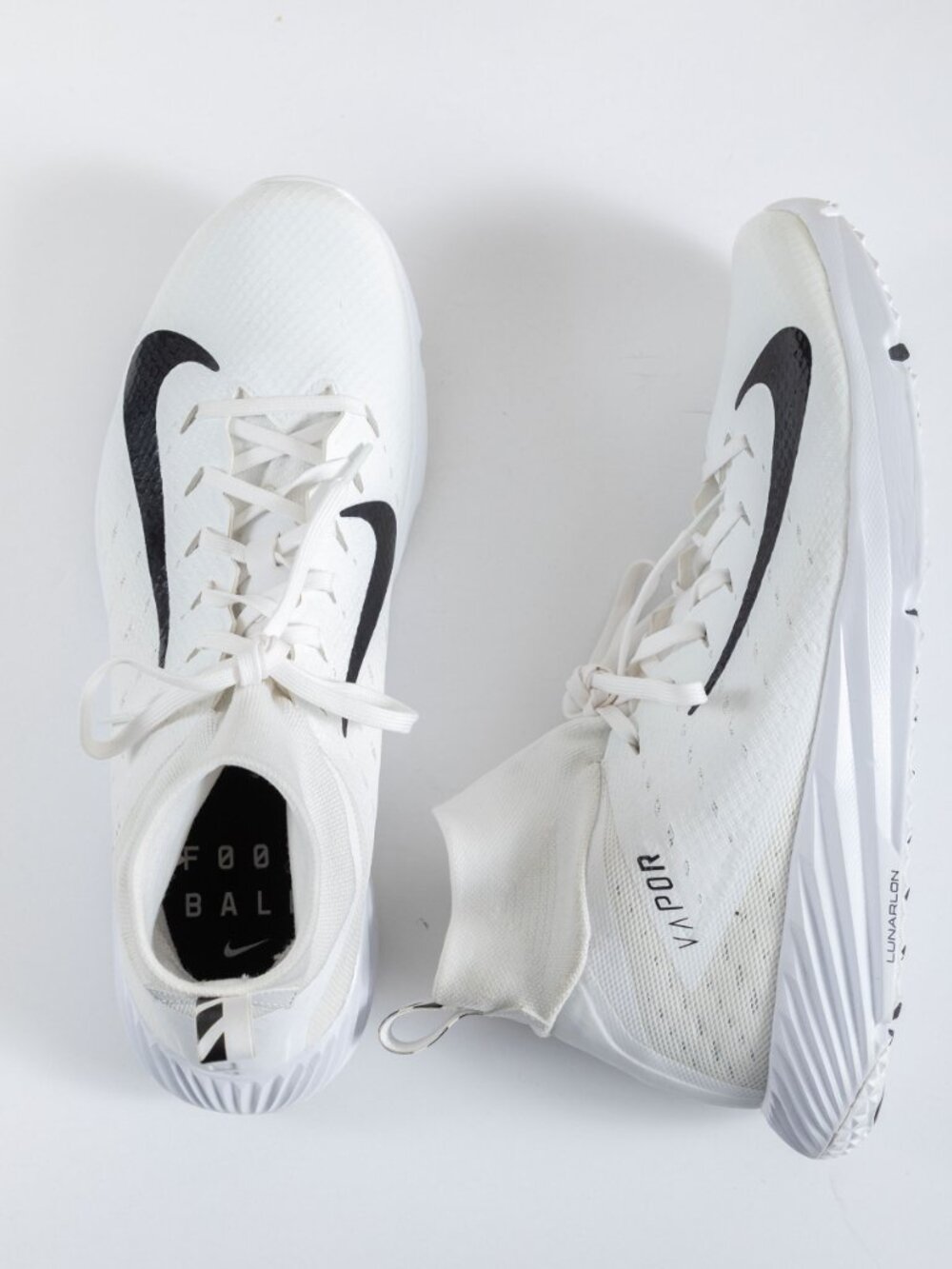 Nike Vapor Untouchable Speed Turf 2 White Mens Size 11 Football AO8744-100 - Picture 3 of 10